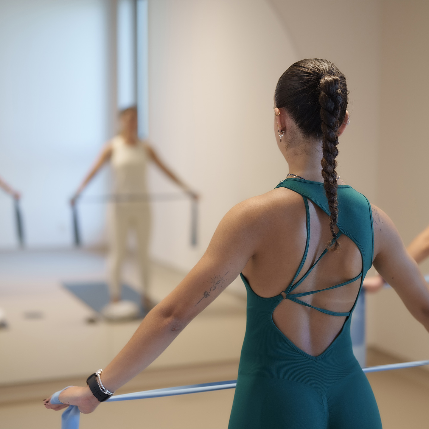 Fotografia da clínica Madrialli: Sala de Pilates Clínico